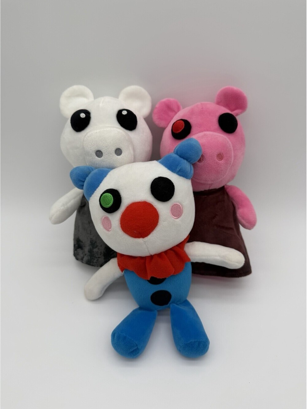 2020 Phatmojo Piggy Clown Plush And Piggy Plush Toy MiniToon Lot